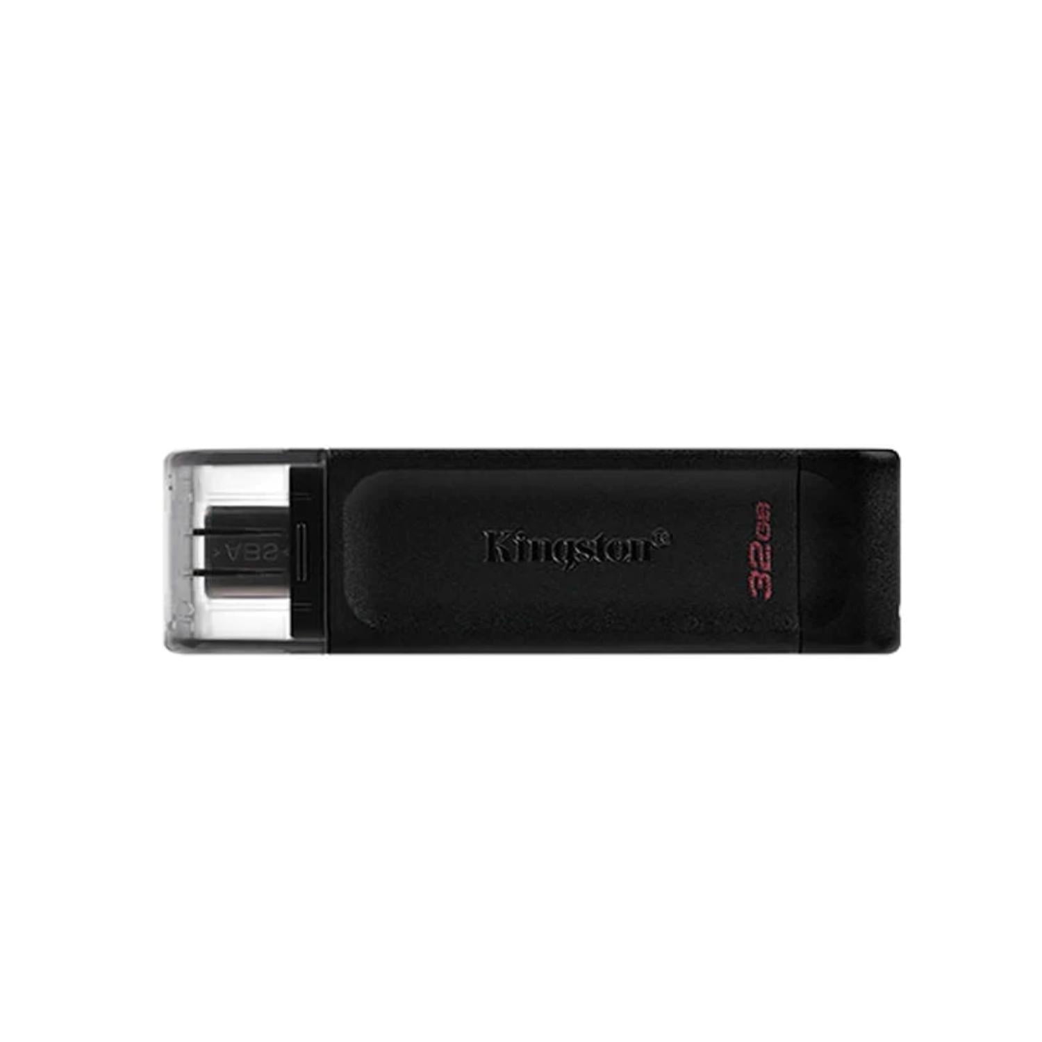Kingston - Pendrive Usb Tipo C 3.2 128gb Negro Dt70