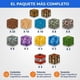 thumbnail image 3 of 100 Bloques Magneticos Mas 2 Figuras, 3 of 3