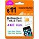thumbnail image 1 of Tarjeta SIM prepago SpeedTalk Mobile 4 GB 5G/4G LTE, 1 of 8