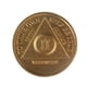 thumbnail image 1 of Medallón de recuperación AA de bronce de 2 años, moneda de 34 mm, 1 of 2