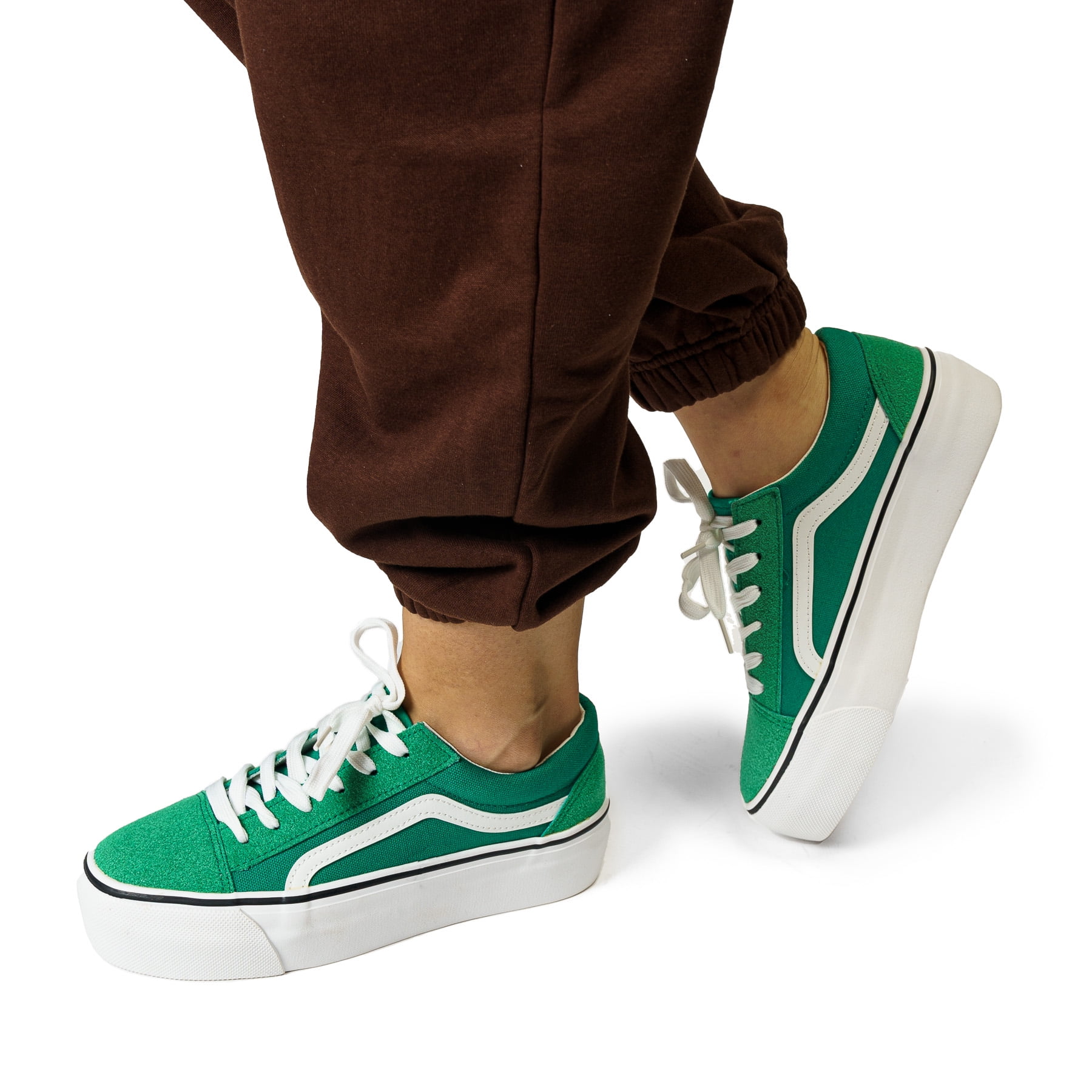 Zapatilla Mujer Verde Lourdes Boteli