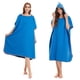 thumbnail image 2 of Microfiber Surf Poncho, Wetsuit Changing Bath Robe, Quick Dry Pool Swim Beach Towel with Hood, 2 of 3