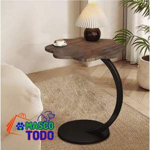 Genérico - Mesa Flor Redonda Living Lateral Mesa Auxiliar Centro Moderna