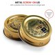 thumbnail image 5 of Tarro Mason Bormioli Rocco 500 ml ClearGold - Pack de 12, 5 of 8