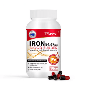 Trorexl Australia - Iron Blood Builder Hierro Cuidado Anemia Globulos Rojos 85Mg
