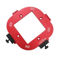 Magideal - Plantilla De Radio De Esquina, Herramienta De Carpintería, Posicionamiento Reutilizable, Medición Precisa Para Máquina Cortadora De Manijas De Puertas 30 50R