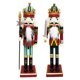 thumbnail image 1 of 2 Piezas 30 Cm Cascanueces Soldado Figuras Modelo Títere Mu?eca Hogar Navidad Decoración, 1 of 5