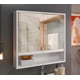 thumbnail image 5 of Estante Aereo Baño 2 Puertas Blanco C/Espejo, 5 of 5