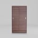 thumbnail image 3 of Clóset Caburgua 2 Puertas Corredera Walnut Marrón, 3 of 8