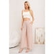 thumbnail image 2 of Pantalon Palazzo Mujer Verano Casual Pretina Alta Jaspeado 3010, 2 of 2