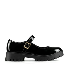 Zapato Mary Jane Plataforma Escolar Mujer Weide Jn720