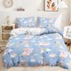 thumbnail image 3 of Cartoon animalschildren's bed decoration covertwo-sided pillowcasebed set3-Piece Bedding Set (1 Duvet Cover + 2 Pillow Shams), 3 of 5