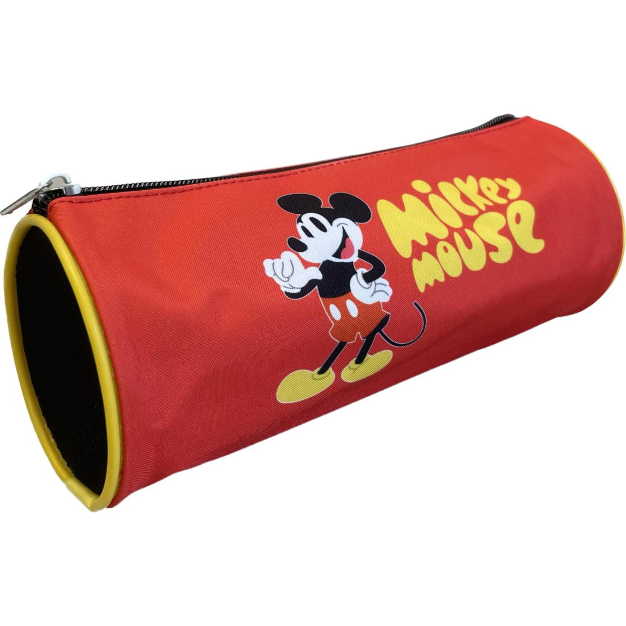 Estuche Infantil Cilindro Mickey