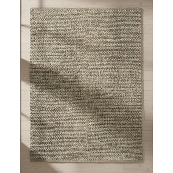 Alfombra Lana Galena Gris 140x190 CMS