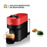 Cafetera Nespresso Vertuo Pop Roja
