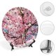 thumbnail image 4 of Plato Decorativo de Porcelana Fina Flor de Cerezo Desmarcar 15 cm, 4 of 6