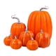 thumbnail image 5 of 7 Piezas De Calabazas Falsas, Modelo De Bricolaje, Calabazas Falsas De Espuma Para La Mesa De Halloween, Otoño, Naranja, 5 of 5