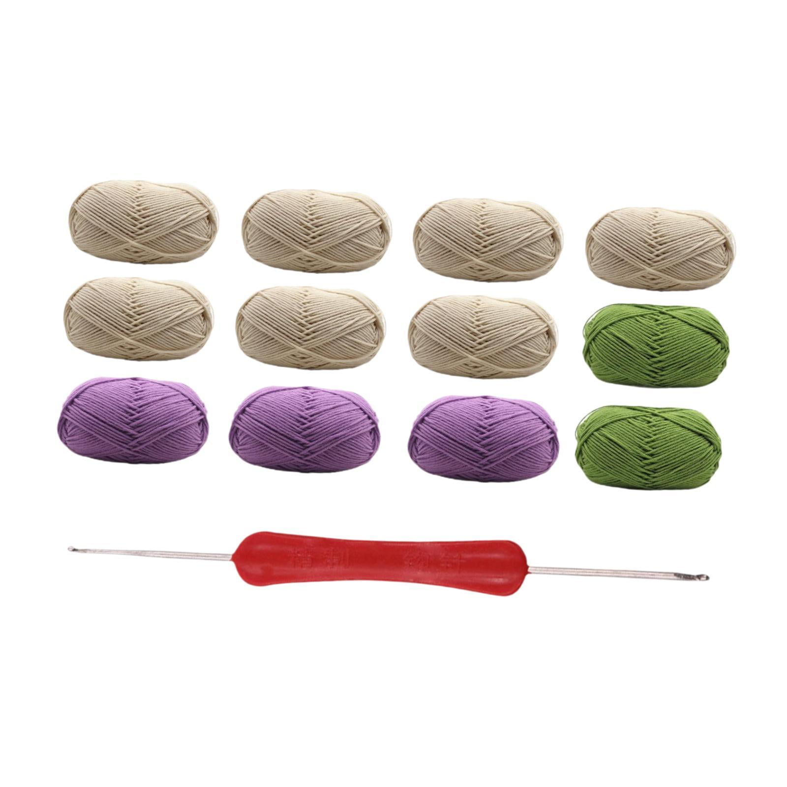 Bothyi - Kit De Crochet Para Manta De Flores. Kit De Inicio Para Principiantes Entusiastas.