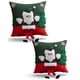thumbnail image 1 of Pack De 2 Fundas De Cojin Para Navidad 3d B19, 1 of 3
