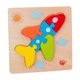 thumbnail image 1 of Juguetes Coloridos Del Rompecabezas De Madera De Montessori Para El Avión De Los Niños Pequeños, 1 of 5