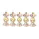 thumbnail image 2 of 5x Adornos Navideños De Bolas De Caramelo Para Decoración Navideña Para Pared, Guirnalda Navideña, Color Champán Y Dorado, 2 of 3