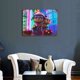 thumbnail image 3 of Mono Vivo Cartel Metálico, Decoración de Pared de Cartel Metálico Personalizado para Regalos de Fans, Amigos, Familia y Amantes 20*30CM, 3 of 6