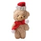 thumbnail image 1 of Adorno De Oso De Peluche Coleccionable, Muñeco De Oso De Peluche Para Niños, Niñas Y Niños, Oso Marrón Con Bufanda Roja, 1 of 3