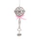 thumbnail image 1 of Adorno Hallmark 2026 de Plata con Sonajero Rosa, 1 of 7