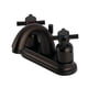 thumbnail image 1 of Grifo de baño Kingston Brass KB8615DX de 4" tipo centerset, bronce aceitado, 1 of 5