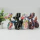 thumbnail image 4 of Decoración De Perros De Resina, Decoración De Estatuas De Perros De 21 * 8,6 * 17 Cm, Con Pintadas, Para Decoración Del Hogar, Estanterías De Televisión, Dormitorios, Regalos Conmemorativos, 4 of 5