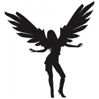 Rienda Libre Graphics - Decomural Dancing Angel Ws-15807