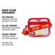 thumbnail image 3 of Bolso adidas Clear Stadium pequeño, transparente, bandolera, 4 L, 3 of 6
