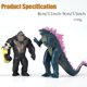 thumbnail image 2 of Set de figuras de acción JAYKENIXO King of The Monsters x6 — 12 cm, 2 of 9