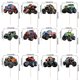 thumbnail image 3 of Pretyps 48 toppers para cupcakes de monster truck para fiesta y decoración, 3 of 8