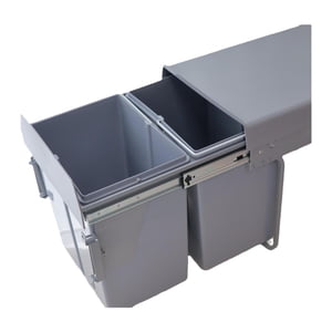 Bothyi - Bote De Basura Extraíble Doble Para Debajo Del Gabinete, Para Cocinar En Una Casa De Campo O En Un Restaurante