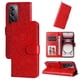thumbnail image 3 of Funda tipo cartera FOXDOCK para OPPO Reno 12 5G , diseño girasol en relieve, cuero PU, cierre magnético, soporte y tarjetero, 3 of 5