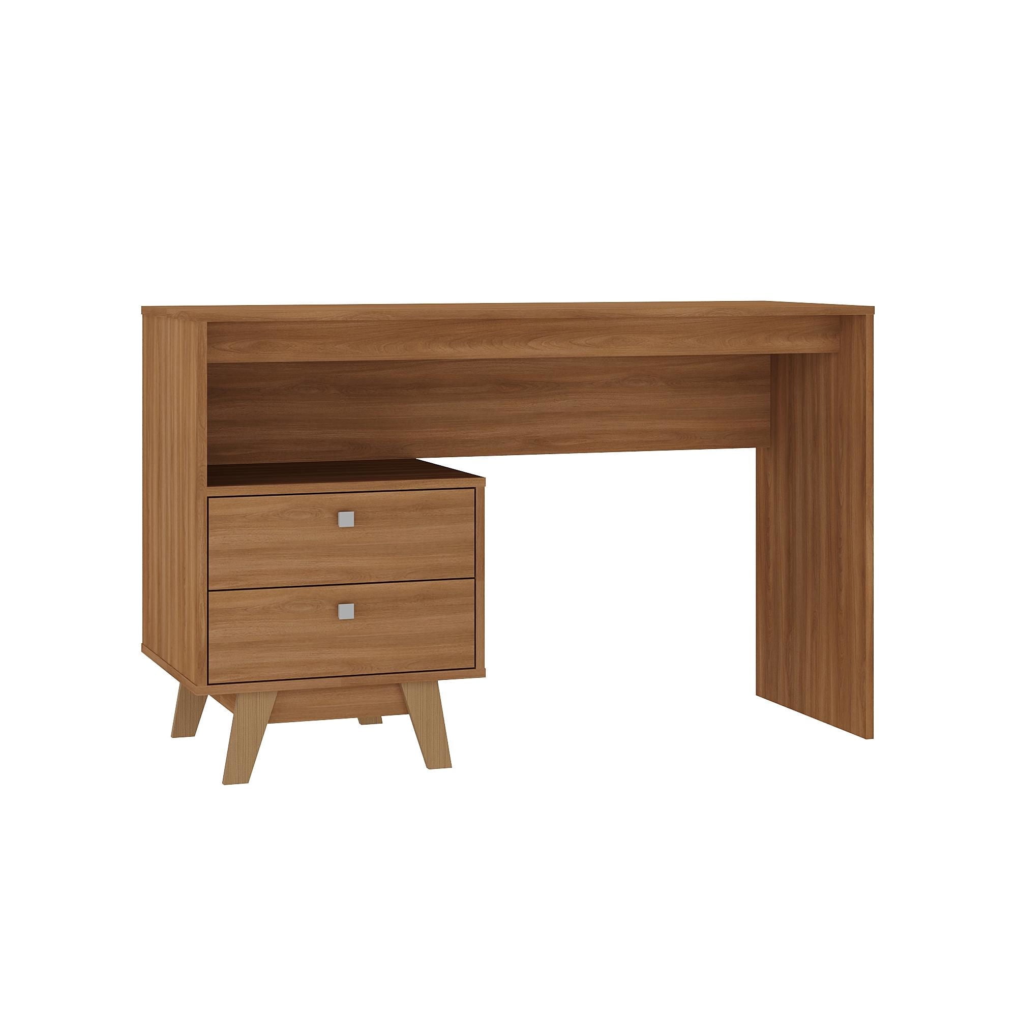 Di Poretti Design - Escritorio Ellie 2 Cajones Mdf Café