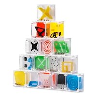Genérica - Juego De 12 Mini Cubos Iq De Rompecabezas