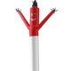 thumbnail image 2 of Tubo inflable LookOurway Air Dancers para hombre, 6 m de altura, rojo, blanco y azul, 2 of 5