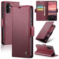 Caseme Tipo Cartera Samsung Galaxy A36 5G Con Cierre Magnético, Rfid, Tarjetero, Soporte, Carga Inalámbrica