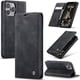 thumbnail image 1 of CaseMe Funda de Cuero para iPhone 16 Pro Max, Funda de Cuero Tipo Billetera con Tarjetero, Cierre Magnético, a Prueba de Golpes, Soporte, Funda Protectora para iPhone 16 Pro Max, Negro, 1 of 12