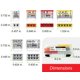 thumbnail image 5 of Kit surtido de conectores de cables WAGO 2773, tuercas de pared, 125 piezas, 5 of 5