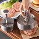 thumbnail image 2 of 1pc Round Meat Press 304 Stainless Steel Hamburger Patty Molds Non Stick For Hamburger Meat Beef Grill Burger Kitchen Tool, 2 of 4