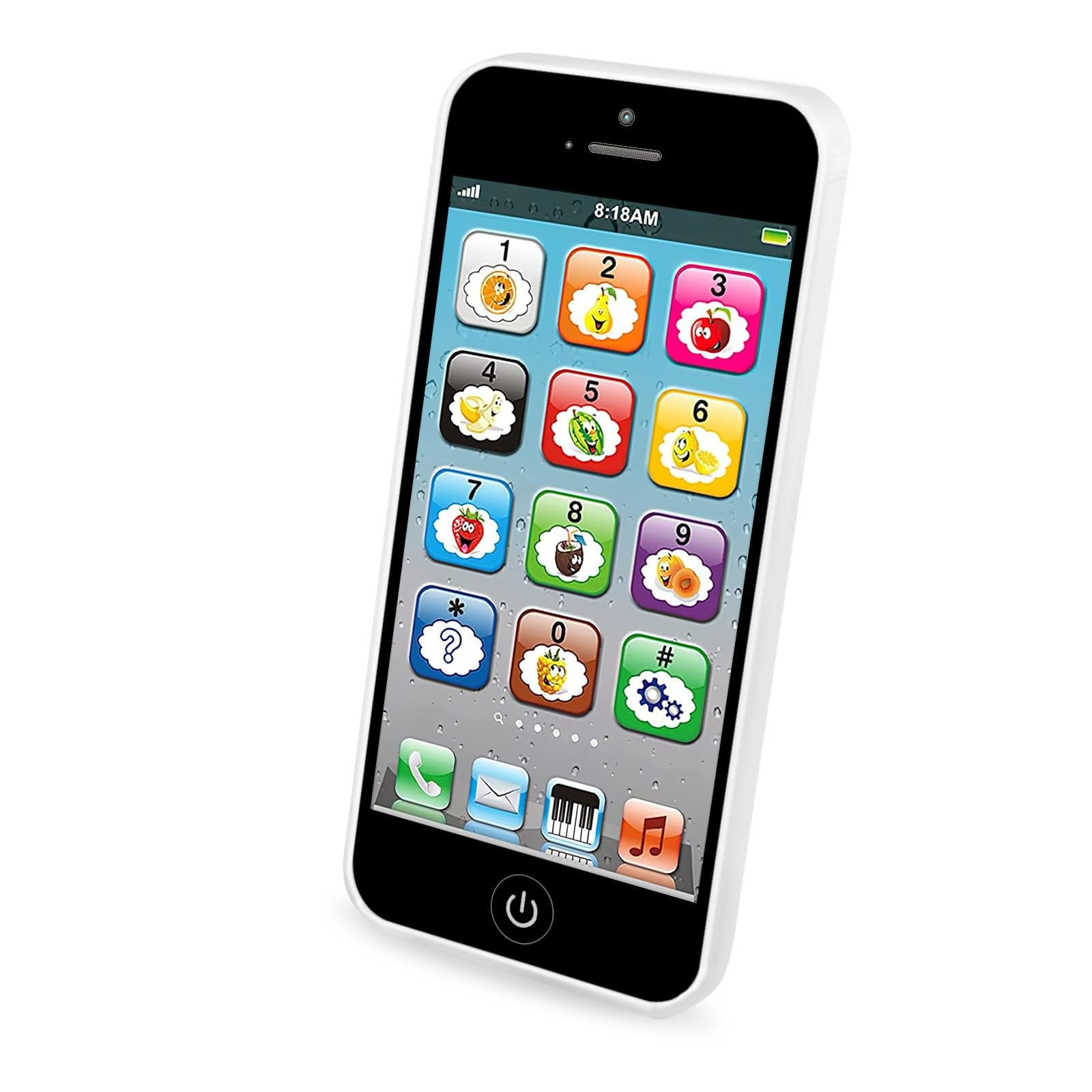 Teléfono Móvil Toy Learning Play Wolmund Con 8 Funciones Para Niños