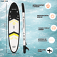 thumbnail image 2 of Stand Up Paddle Para Adultos Sup Vibrant 10,5 Pies Inflable, 2 of 6