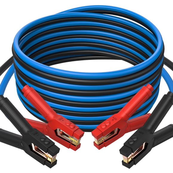 Cables pasa corriente Powrun P025 de 7,5 m, 1000 A, kit de alta resistencia