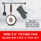 thumbnail image 2 of Sartén pequeña antiadherente para huevos y tortillas Bakken-Swiss Copper, 5.5 pulgadas, 2 of 7