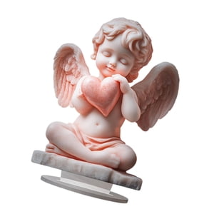 Bothyi - Adorno Navideño Con Símbolo De Ángel Acrílico, Decoración Para El Hogar, Coleccionable Navideño