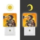 thumbnail image 3 of Autosuficiencia (Película) Luz nocturna LED con sensor de anochecer a amanecer para dormitorio, baño, pasillo, escaleras - Lámpara LED nocturna de enchufe, 0.5W - 1 pieza, 3 of 6