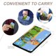 thumbnail image 4 of Blippi Porta Pasaporte y Cartera de Viaje Premium de Cuero PU, Funda de Pasaporte Bloqueo RFID con Ranuras para Tarjetas de Crédito, Estuche para Libro de Pasaporte para Familia 10cm × 15cm, 4 of 6